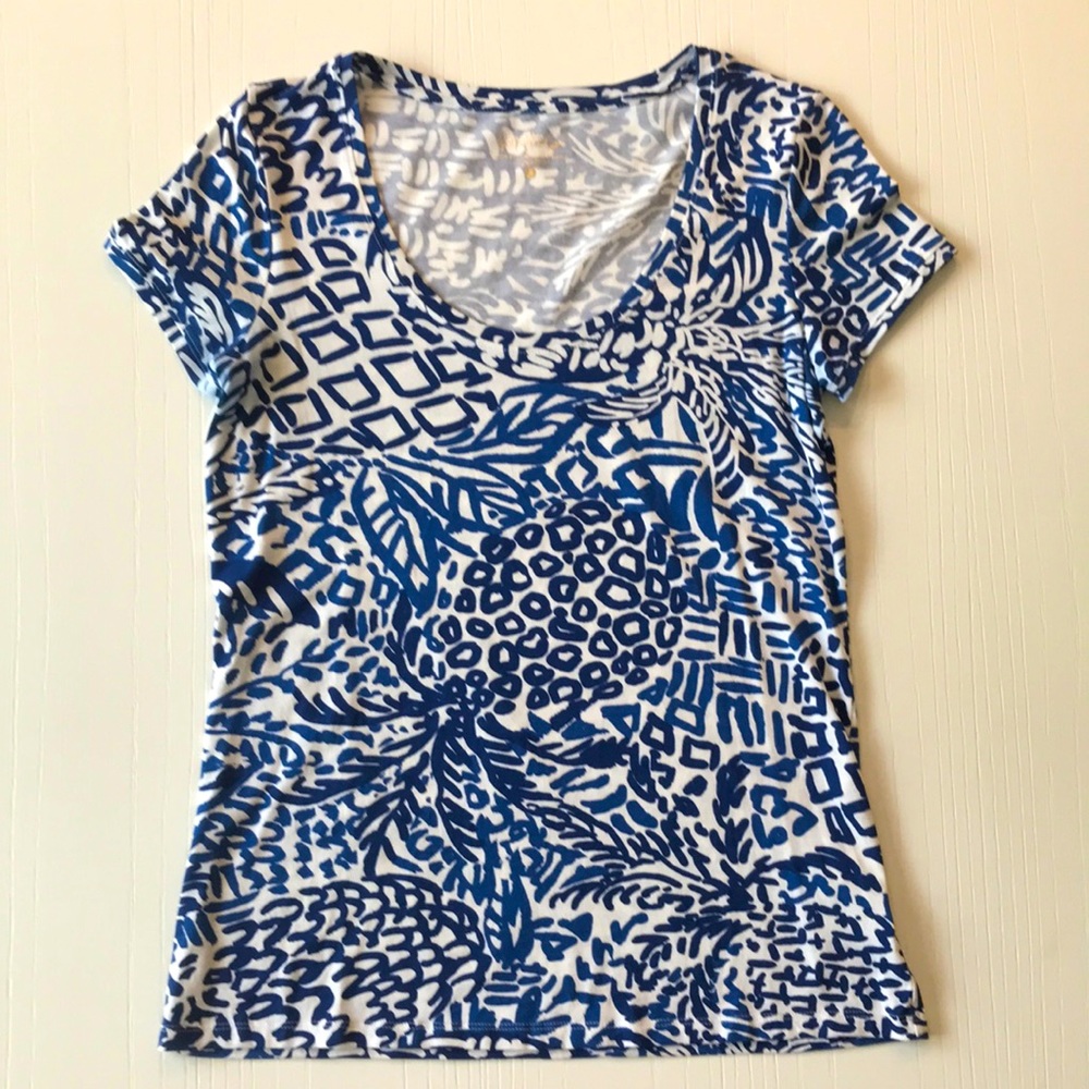 Lilly Pulitzer “Home Slice” Dori Tee